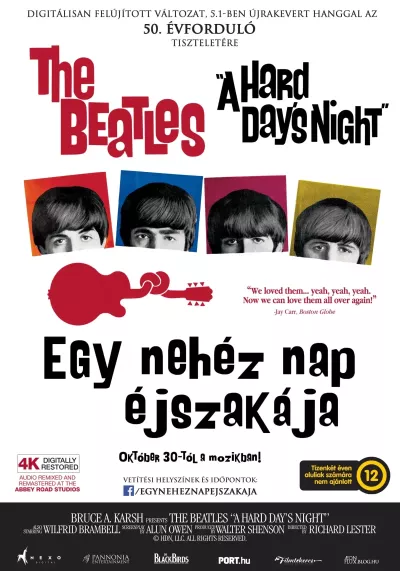 Egy nehéz nap éjszakája plakát