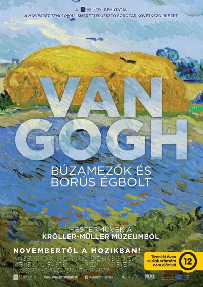 A művészet templomai: Van Gogh - Búzamezők és borús égbolt között plakát
