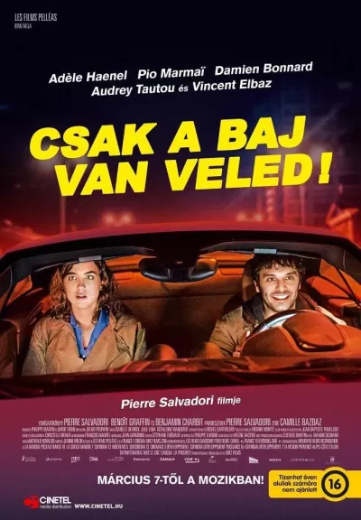 Csak a baj van veled! plakát