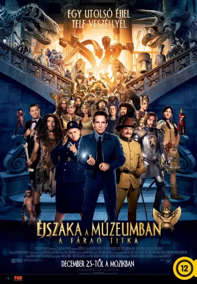 Éjszaka a múzeumban – A fáraó titka plakát