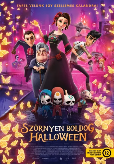 Szörnyen boldog Halloween plakát