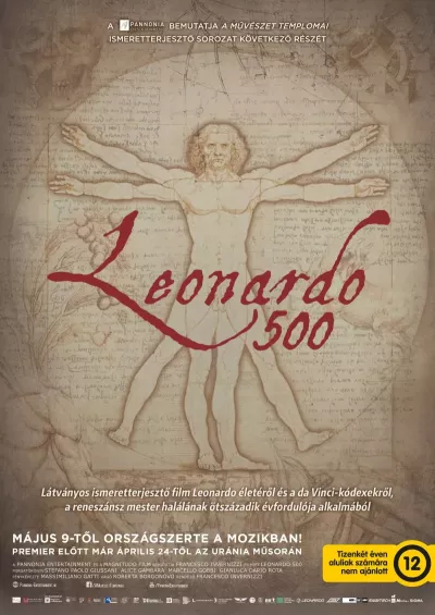 A művészet templomai: Leonardo 500 plakát