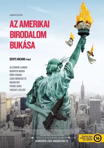 Az amerikai birodalom bukása plakát