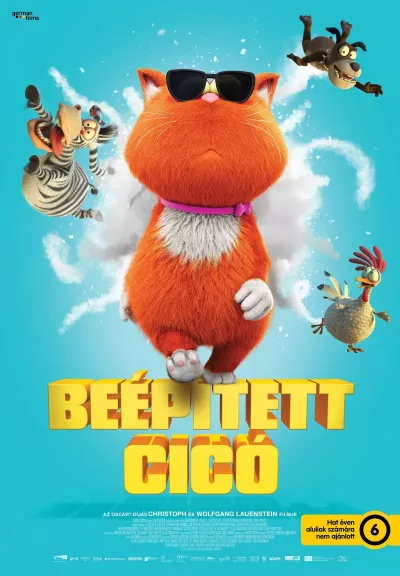 Beépített cicó plakát