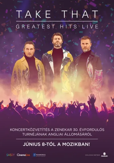 Take That: Greatest Hits Live plakát