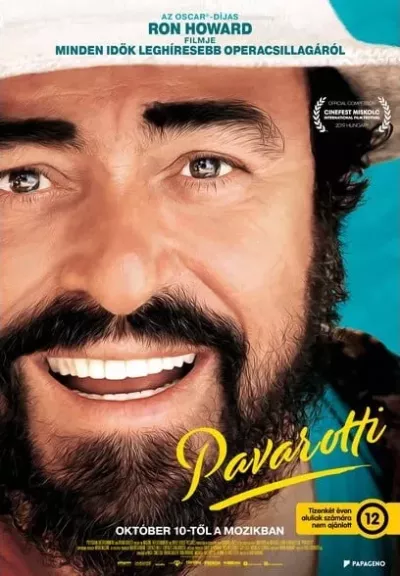 Pavarotti plakát
