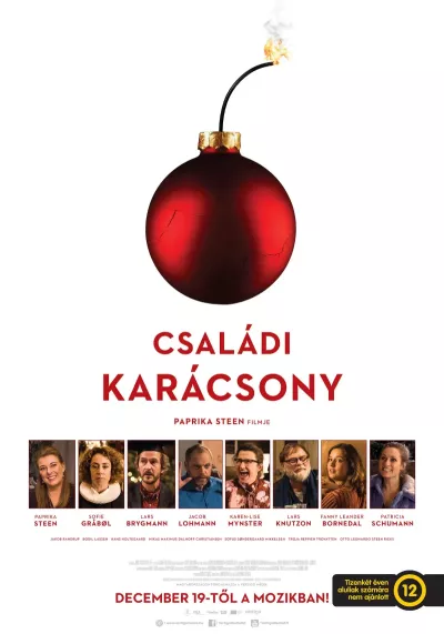 Családi karácsony plakát