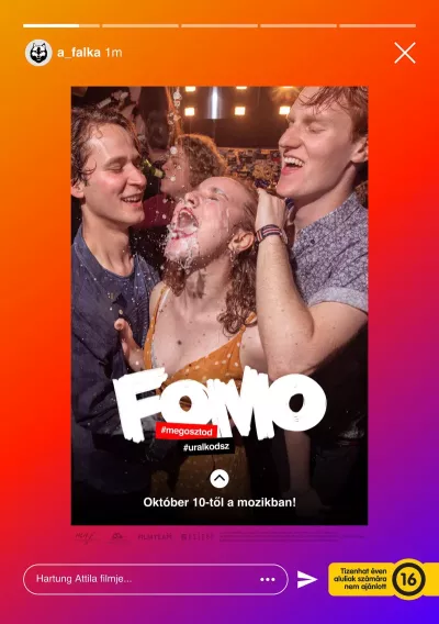 FOMO - Megosztod, és uralkodsz plakát