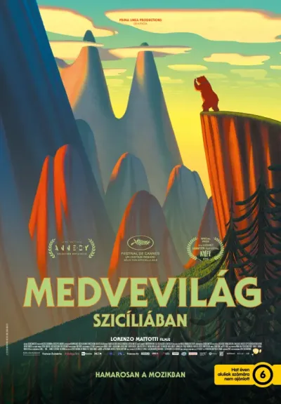 Medvevilág Szicíliában plakát