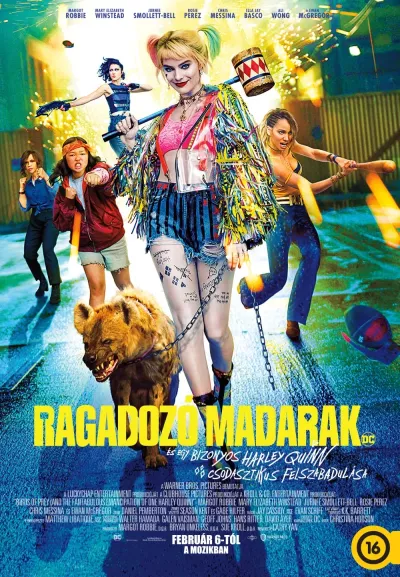 Ragadozó madarak (és egy bizonyos Harley Quinn csodasztikus felszabadulása) plakát
