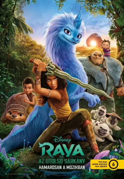 Raya és az utolsó sárkány plakát