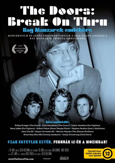 The Doors: Break On Thru – Ray Manzarek emlékére plakát