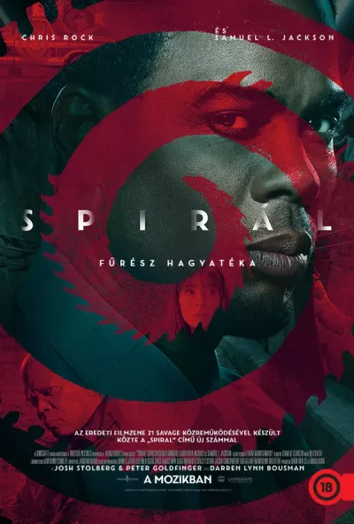 Spirál: Fűrész hagyatéka plakát