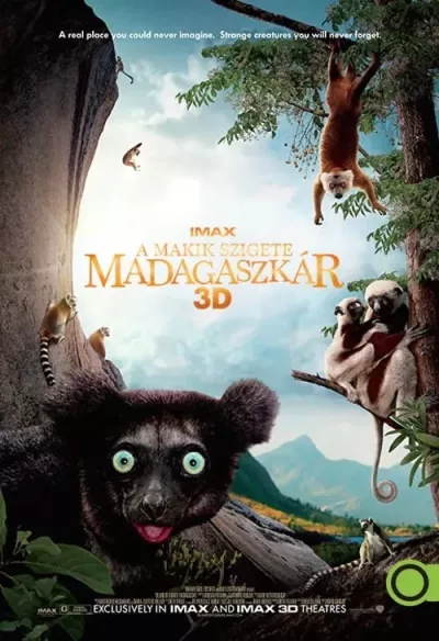 A makik szigete: Madagaszkár IMAX 3D plakát