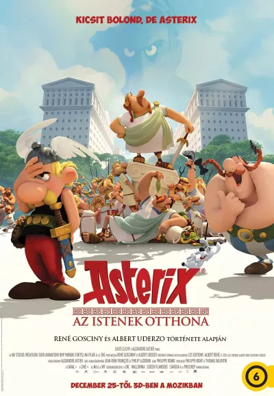 Asterix – Az istenek otthona plakát