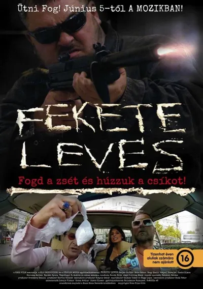 Fekete leves plakát