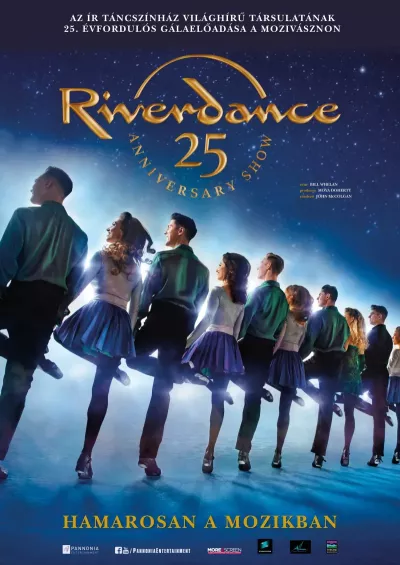 Riverdance 25. évfordulós gálaelőadás plakát