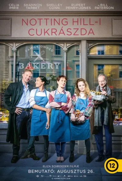 Notting Hill-i cukrászda plakát