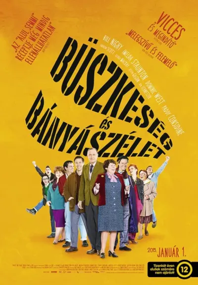 Büszkeség és bányászélet plakát