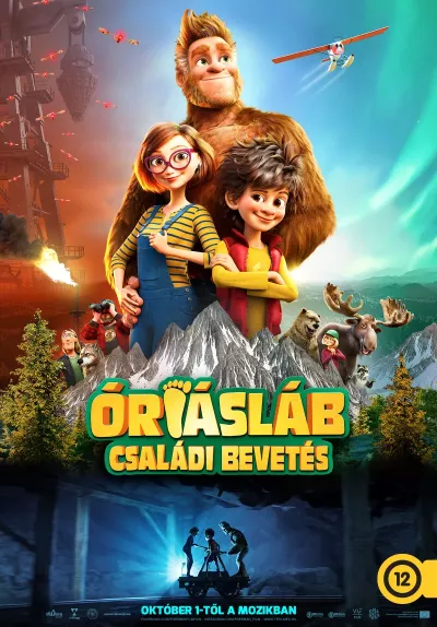 Óriásláb – Családi bevetés plakát
