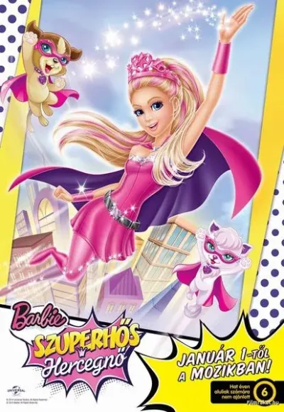 Barbie: Szuperhős hercegnő plakát