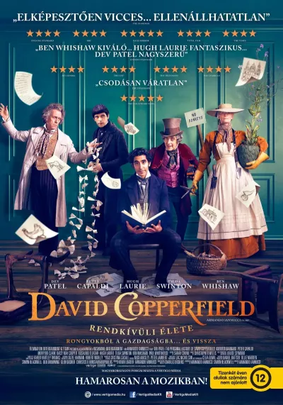 David Copperfield rendkívüli élete plakát