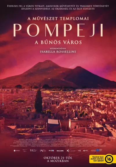 A művészet templomai: Pompeji, a bűnös város plakát