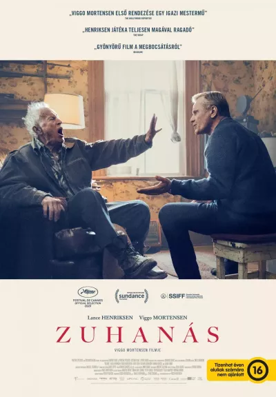 Zuhanás plakát
