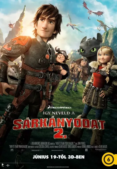 Így neveld a sárkányodat 2. plakát