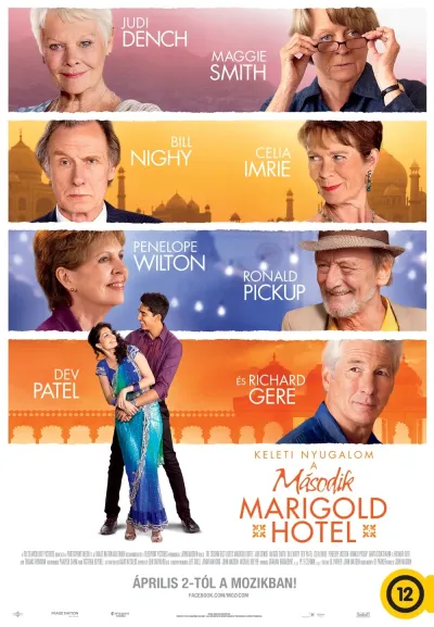Keleti nyugalom - A második Marigold Hotel plakát