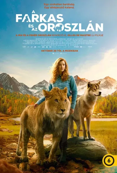 A farkas és az oroszlán plakát