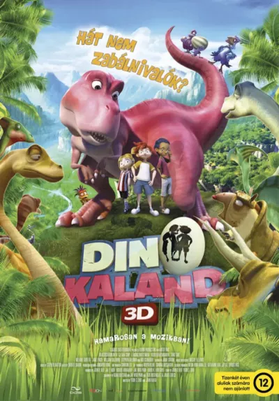 Dínó kaland plakát