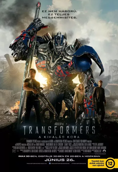 Transformers: A kihalás kora plakát