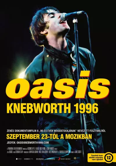 Oasis - Knebworth 1996 plakát