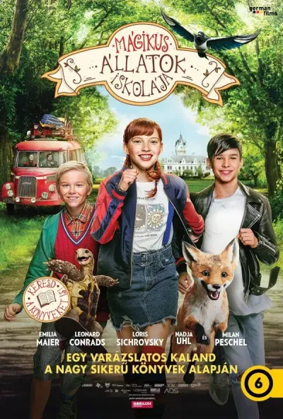 Mágikus állatok iskolája plakát