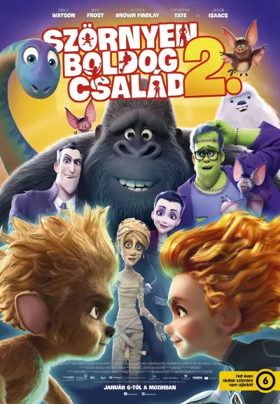 Szörnyen boldog család 2 plakát