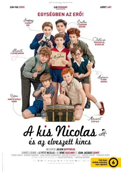 A kis Nicolas és az elveszett kincs plakát