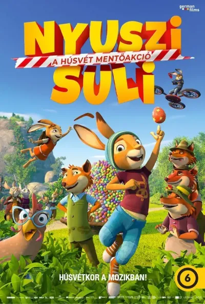 Nyuszi suli - A húsvét mentőakció plakát