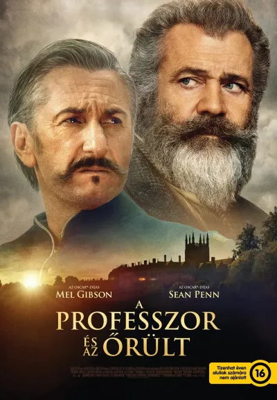 A professzor és az őrült plakát