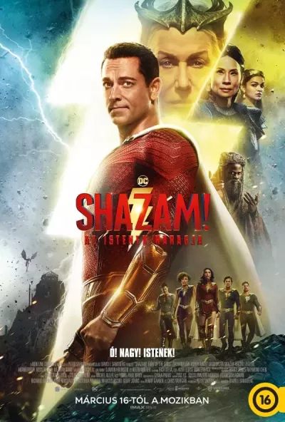 Shazam! Az istenek haragja plakát