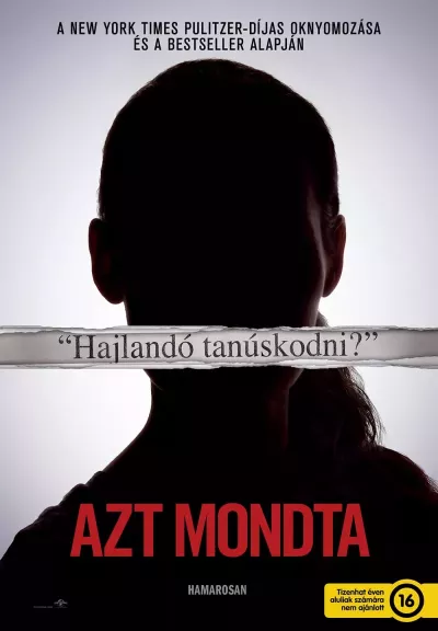 Azt mondta plakát