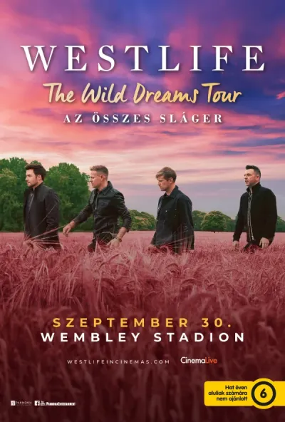 Westlife - Live at Wembley Stadium plakát