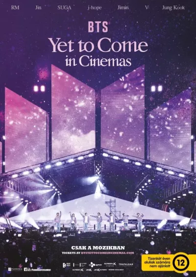 BTS - Yet to Come in Cinemas plakát