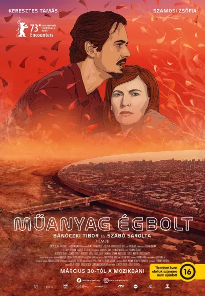 Műanyag égbolt plakát