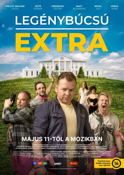 Legénybúcsú Extra plakát