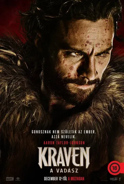 Kraven, a vadász plakát
