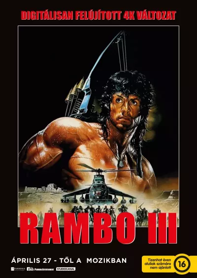 Rambo 3. – Digitálisan felújított 4K változat plakát