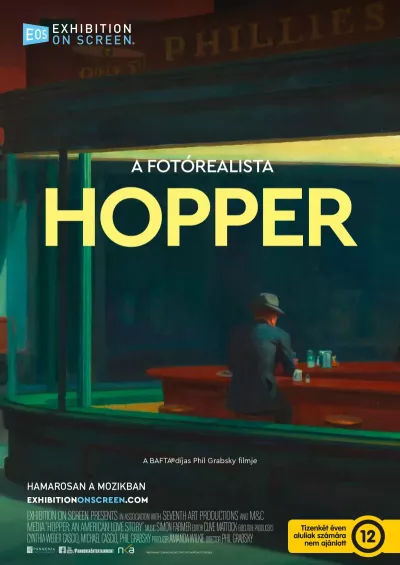 A fotórealista Hopper plakát