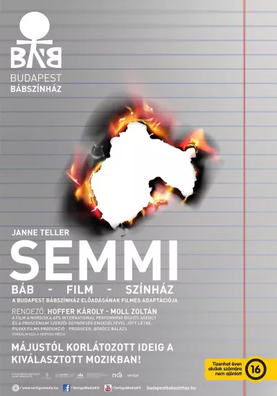 Semmi – Báb-film-színház plakát