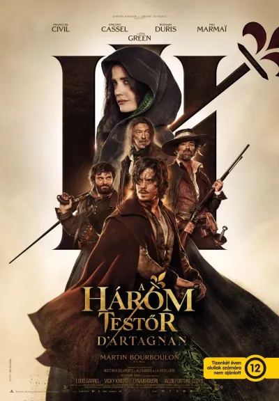 A három testőr: D’Artagnan plakát